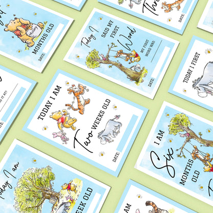 a group of children's books with winnie the pooh illustrations