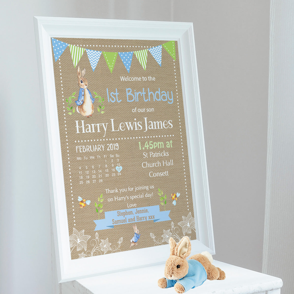 personalmoments-personalized-peter-rabbit-bunting-1st-birthday-blue